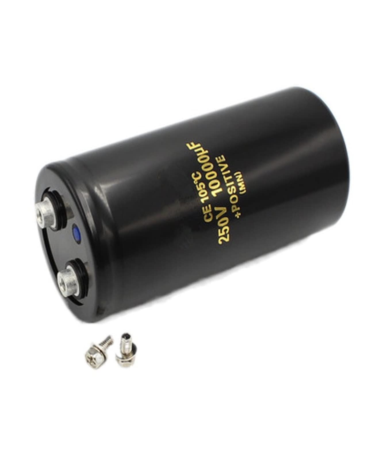 SMHAEN 1/PCS 250V10000UF 63.5 * 130MM 10000UF 250V Bolt/Screw Foot Audio Filter Electrolytic Capacitor 105℃