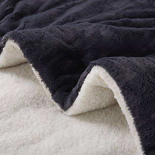 Regal Comfort Giant Throw Blanket For Couch And Bedding - Extra Large And Super Soft Fleece Blanket - Grey #TOP5