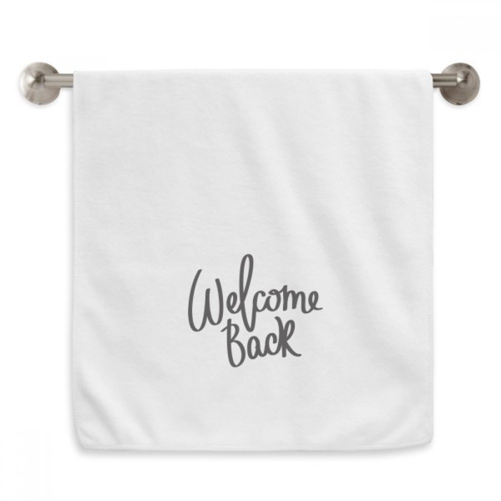 Serviette débarbouillette blanche 13x29 inch douce pour peaux sensibles