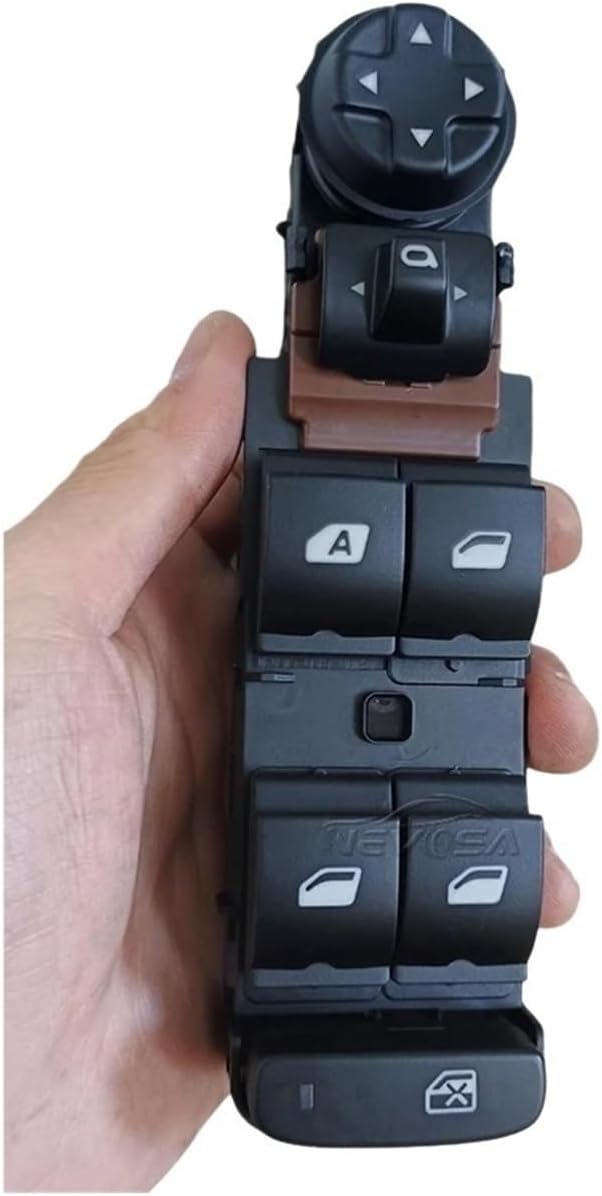 Master Power Window Switch Compatible with Citroen C3 Picasso Aircross 2010-2020 Peugeot 2008 2020-2022 2023 Left Hand Driver Control Button(C3 Aircross 2010-20)