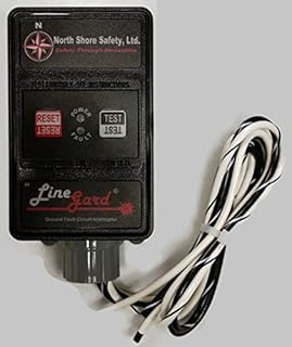 North Shore Safety PGFS-13005 30 Amp, 120 Volt, Permanent Mount GFCI with Manual Reset