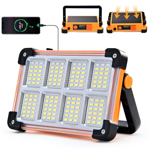 Projecteur rechargeable LED 10000LM avec support