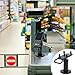 Cash Register POS Machine Stand, 180 Degree-Swivel and Adjustable Tilt Stand, Credit Card POS Terminals Machine Holder Rack, Countertop Payment Card Display Rack