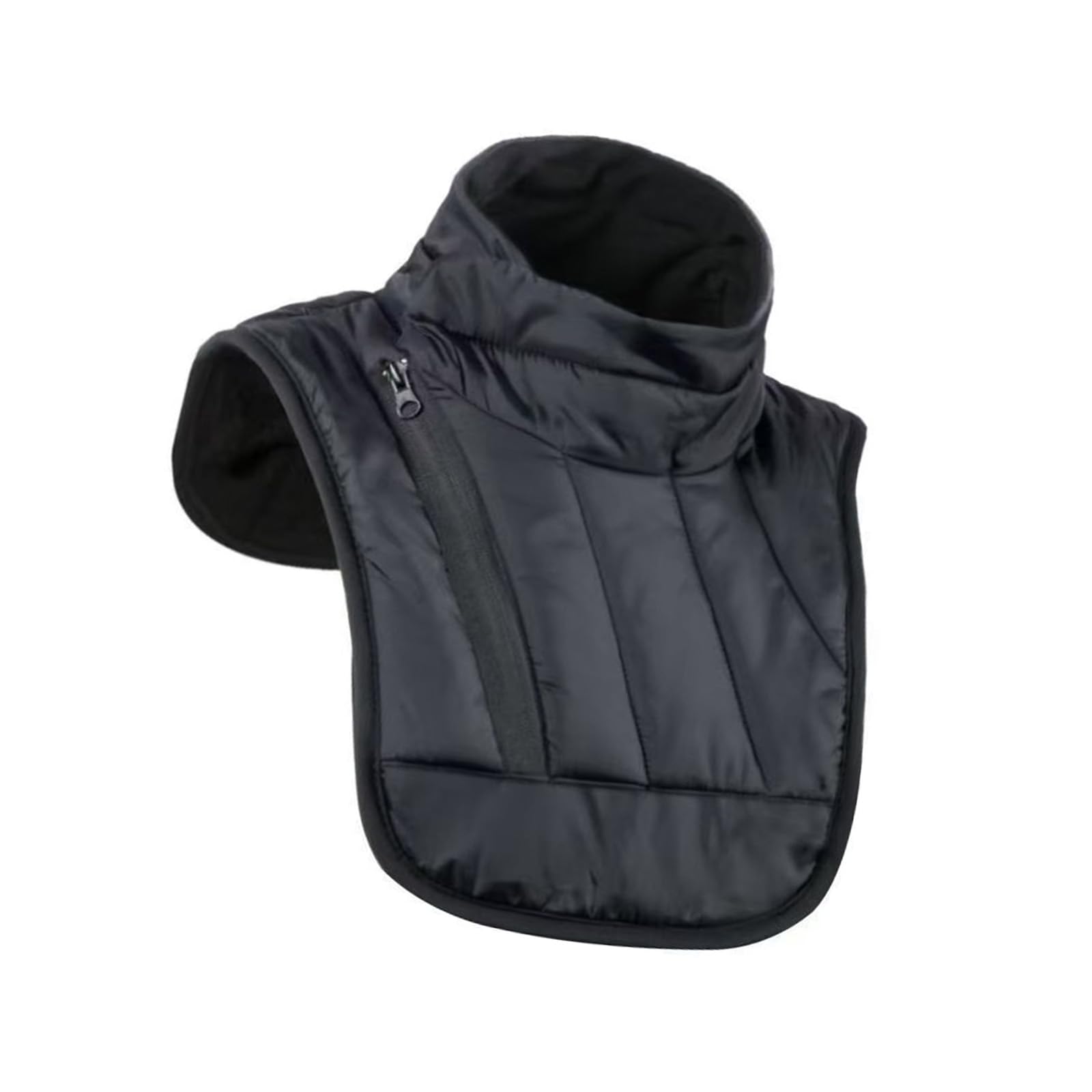 YROHGKPN Thermal Motorcycle Neck Warmer Chest Vest Windproof Fleece Lining