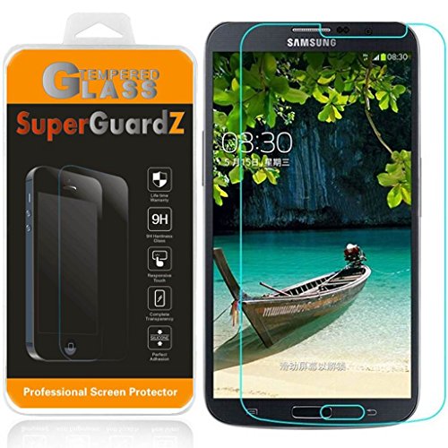 [2-Pack] for Samsung Galaxy Mega 6.3 - SuperGuardZ® Tempered Glass Screen Protector, 9H, 0.3mm, 2.5D Round Edge, Anti-Scratch, Anti-Bubble