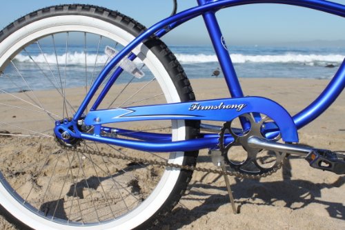 Firmstrong Urban Man Beach Cruiser Bike, Mens Bicycle 26-Inch, 1-Speed, Royal Blue