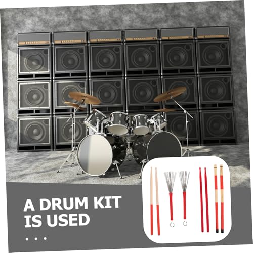 Kit profesional de baquetas Toddmomy con agarre cómodo miniatura 3
