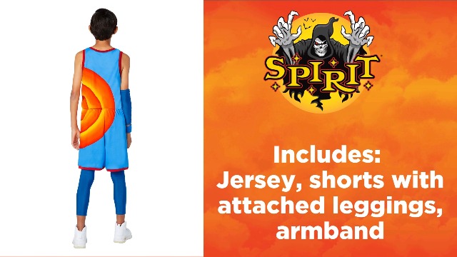 Disfraz infantil uniforme Space Jam miniatura 4