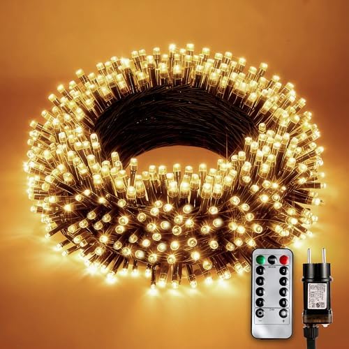 20 m Christmas Tree Lights, 200 LEDs Christmas Lights Outdoor Ind...