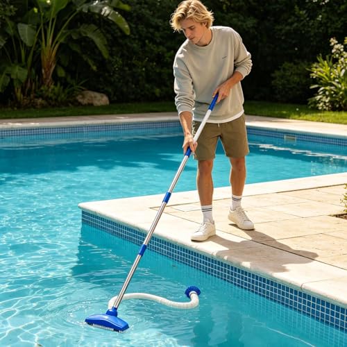 Aspirateur de piscine pour éliminer les débris de fontaine et de patio
