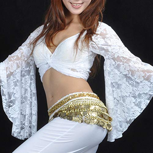 BellyLady ベリーダンストップス ベルスリーブ バタフライス