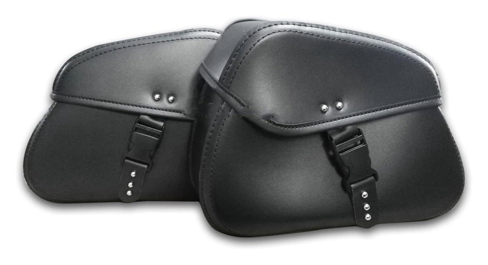 Motorcycle Side Bag for Suzuki Savage Boulevard M109R M50 M90 M95 C109R C50 C90 S40 S50 Side Tool Luggage Bag PU Leather Motorcycle Saddle Bag