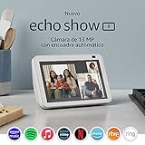 Echo Show 8 2 generaci n modelo de 2021 Pantalla HD inteligente con Alexa y c mara de 13 MP Blanco