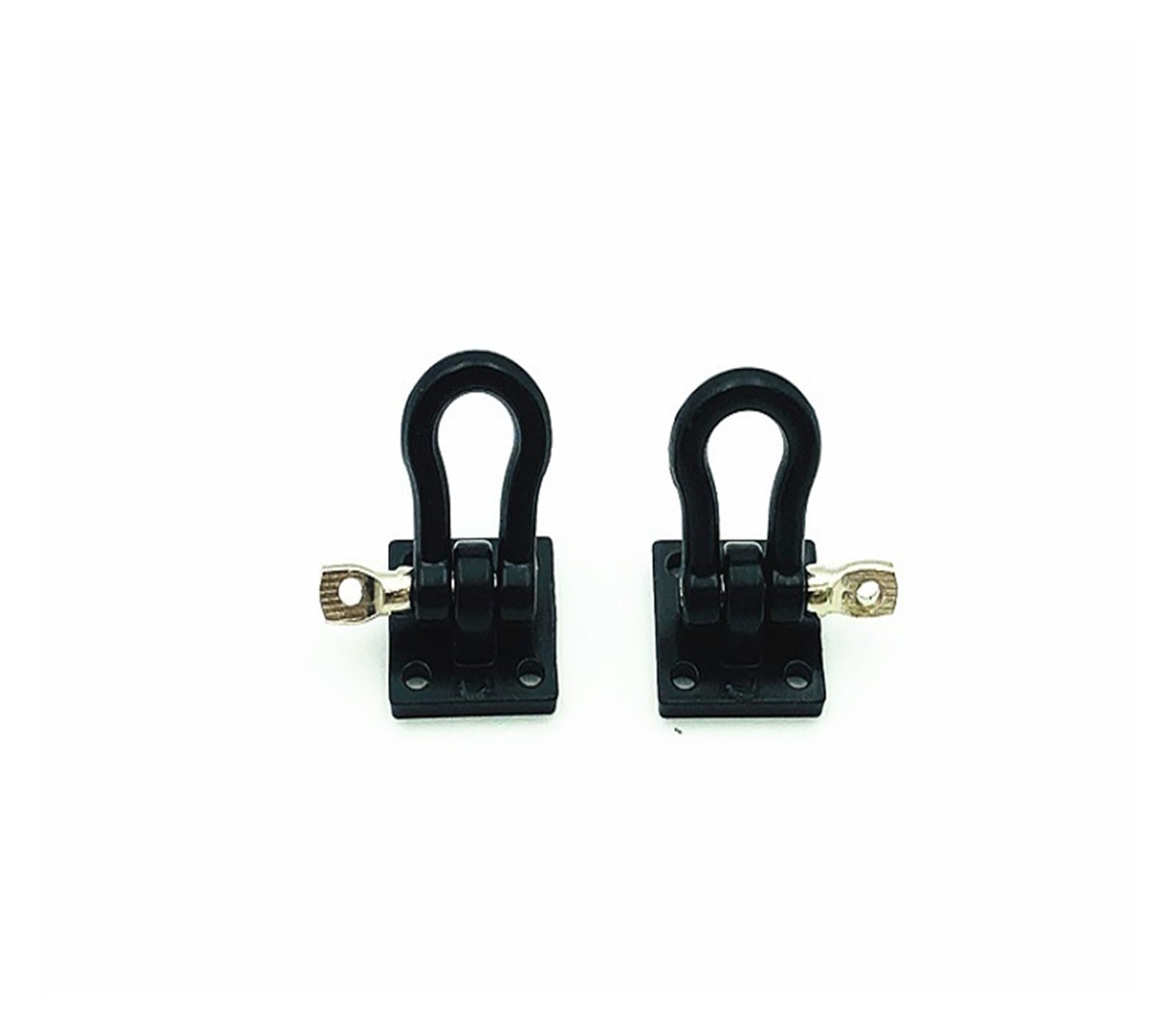 Mthckxjbsuz Nero Towbar Hitch, 2Pcs Trailer Towing Buckle Tow Hooks Metal Climbing Shackles For 1/10 Rc Simulation Car