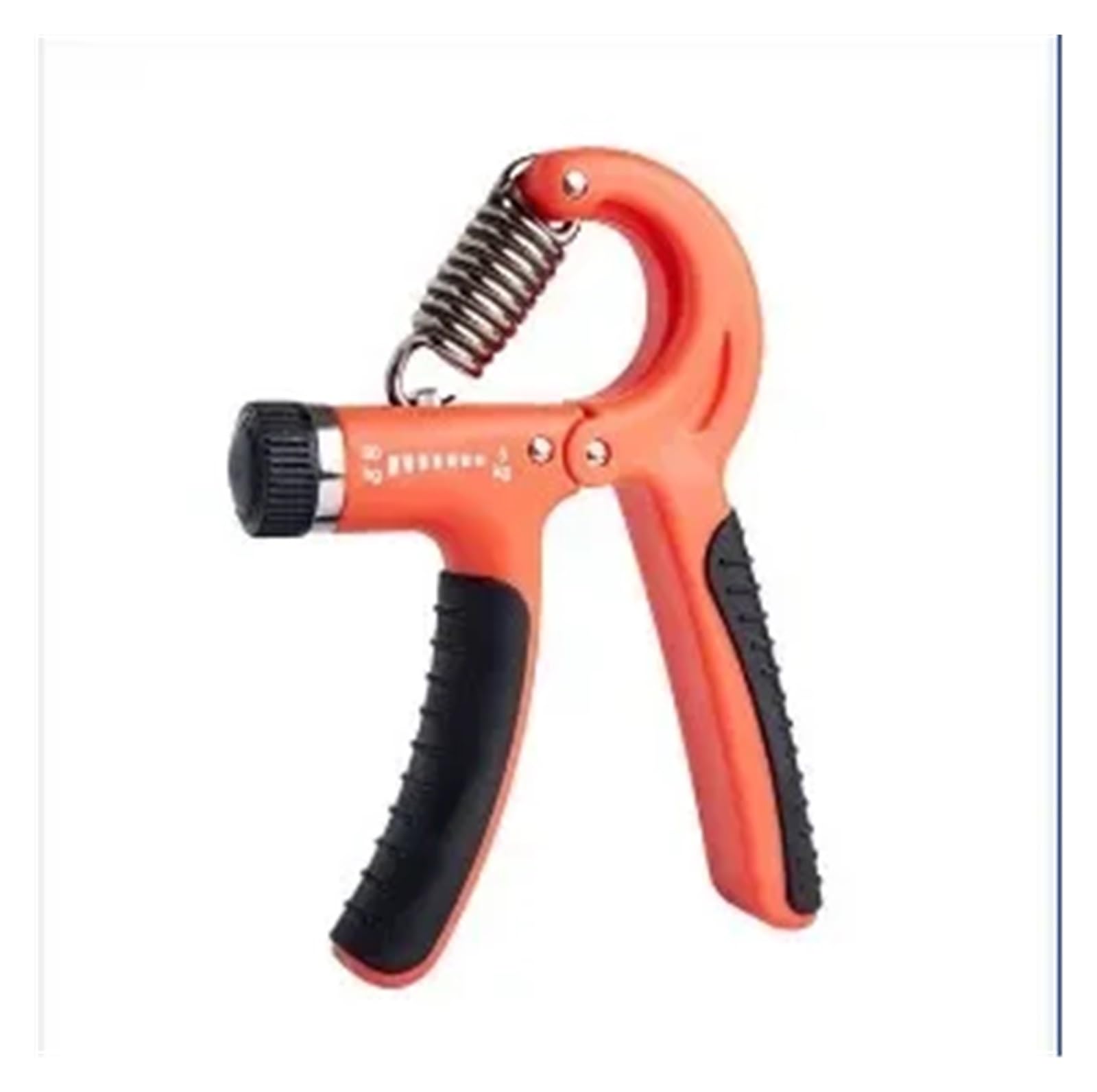 FLYIODFCXV Wrist trainer, 5-60Kg Fitness Wrist Training Increase Strength Spring Finger Pinch Carpal Expander(Orange)