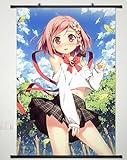 Home Decor Anime Hentai Ouji to Warawanai Neko Tsutsukakushi Tsukiko Wall Scroll Poster Fabric Painting 23.6 X 35.4 Inches -090