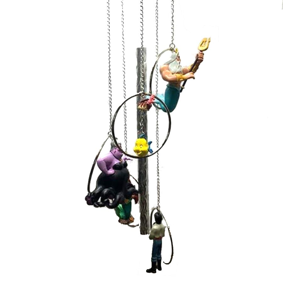 Little Mermaid Movie Windchime | Disney-Like Collectible Gifts | Great Little Girl Room Decor