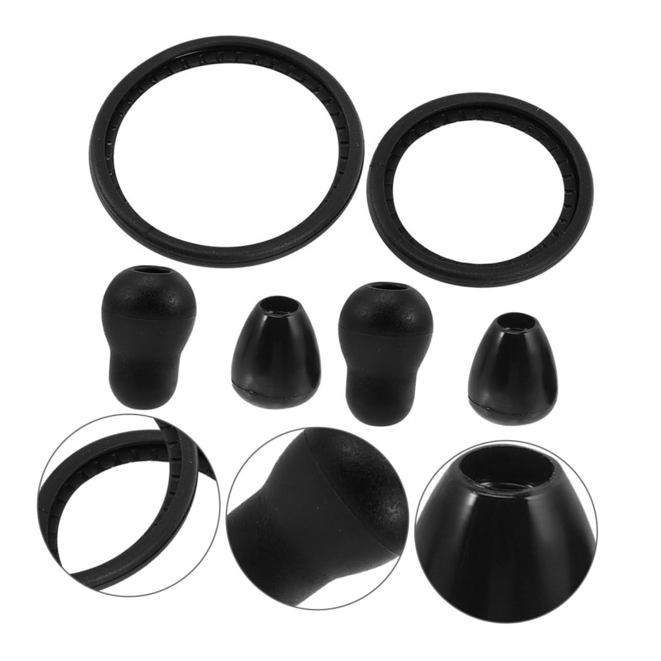 2sets Replacement Diaphragm and Ear for Stethoscopes of Accessories for Enhanced Convenience Compatible Models for Healthcare Professionals