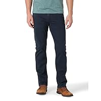 Wrangler Authentics Jeans da Uomo Slim Fit Gamba Dritta, Zaffiro Scuro