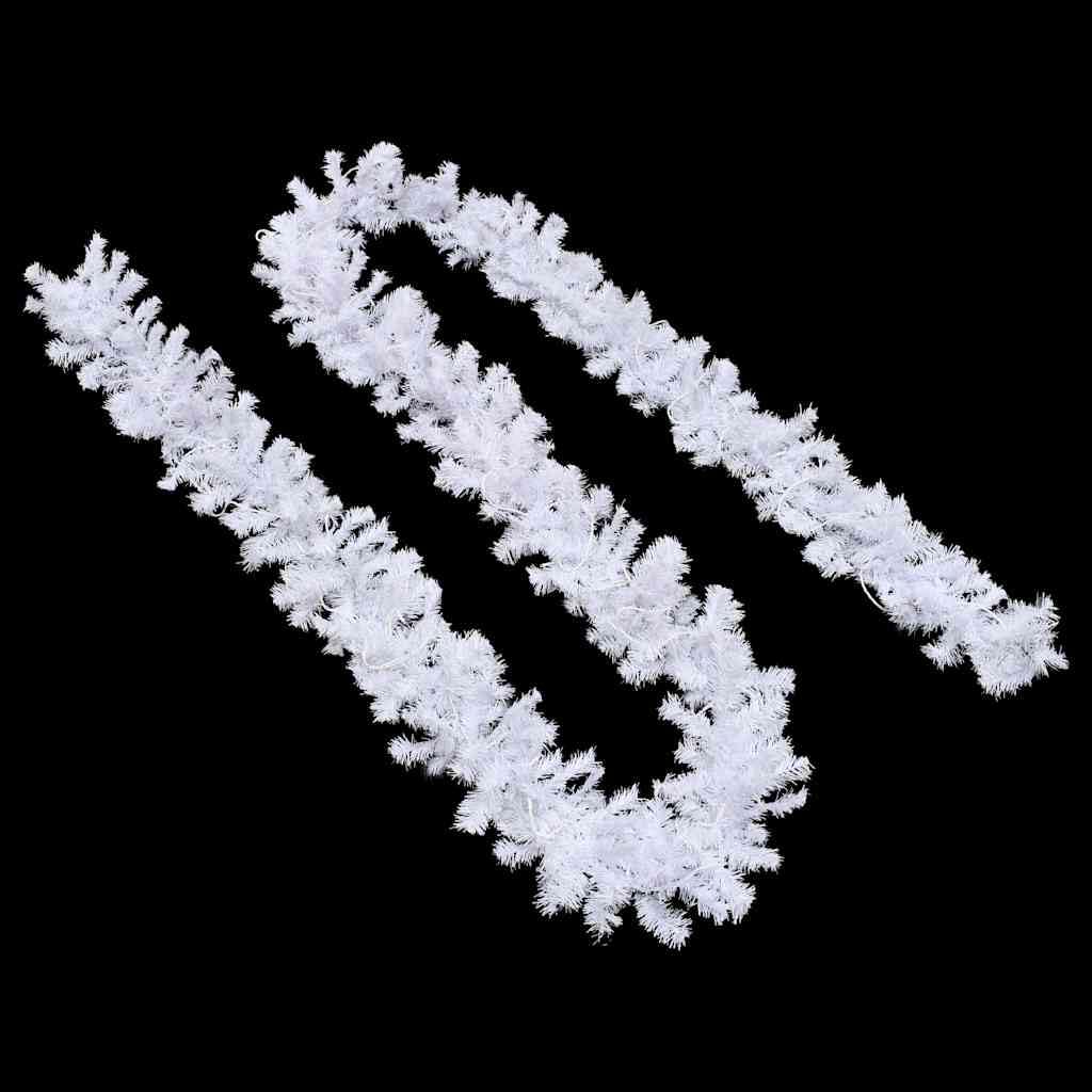 Ghirlanda natalizia con luci a LED, 5 m, bianco, 75 LED bianco caldo, 4 effetti di luce, impermeabile, per interni ed esterni, giardino, decorazione per finestre, atmosfera festiva, risparmio