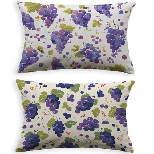 Housse de coussin de jardin avec fermeture éclair invisible 80x100
