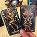 Dark Gothic Tarot Deck Unique, Tarot Cards for Beginners, Tarot Cards with Guide Book, Dark Fantasy Style Tarot Deck, Reading Witchcraft Divination Tool