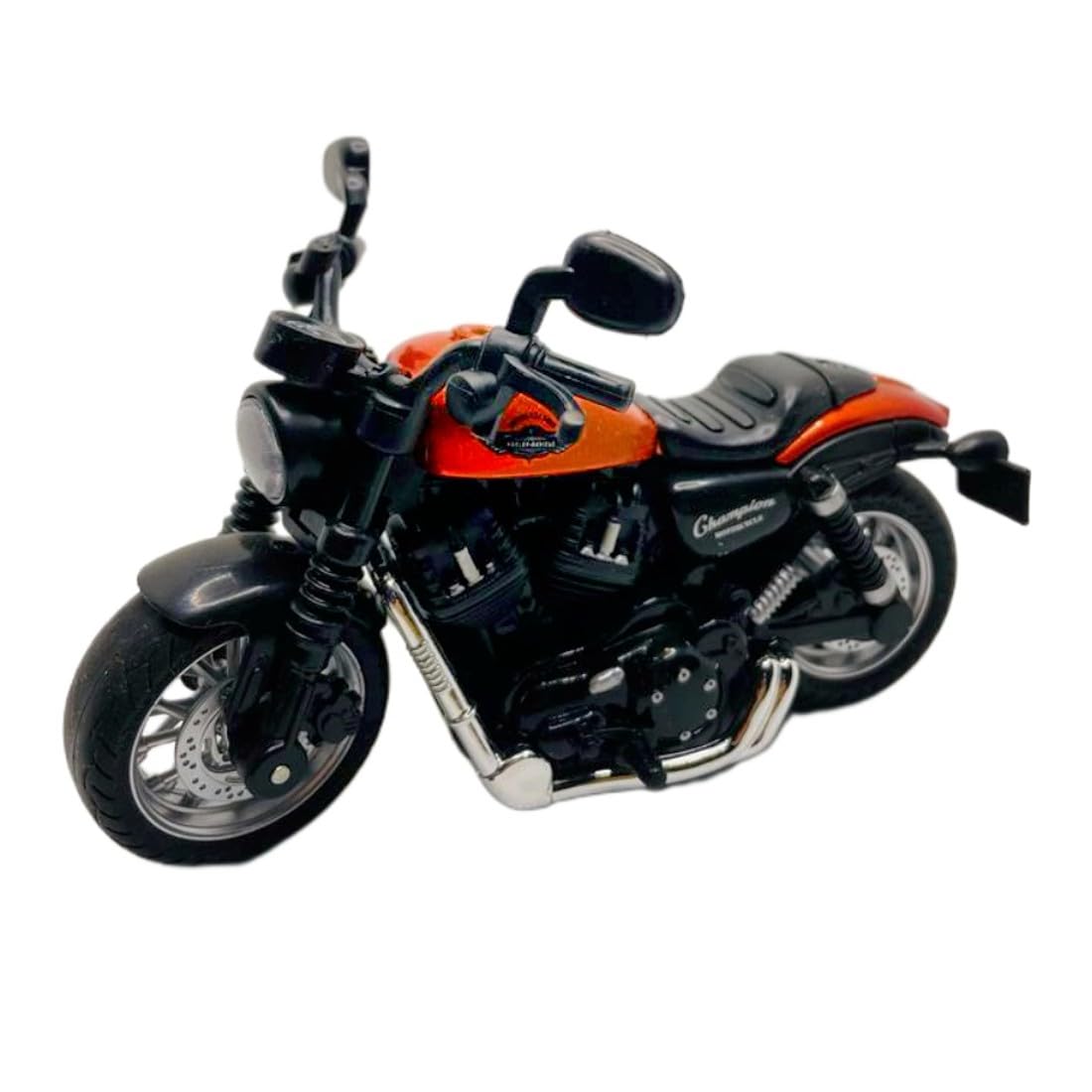GLOWZADE® Scaled Harley 1:32 Push Back Die Cast Metal Bike | Davidson Champion Model (Orange) (B0CD94WC6Y) Amazon Price History, Amazon Price Tracker