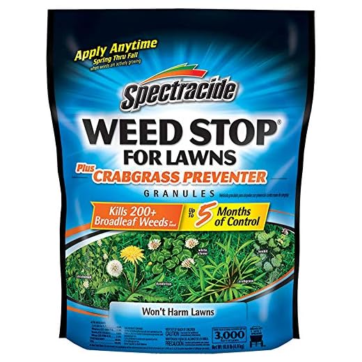 Spectracide Weed Stop For Lawns Plus Crabgrass Preventer Granules, 10.8-Pound