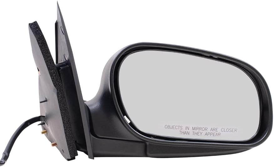Brock Replacement Passenger Side Power Mirror Paint to Match Black without Heat Compatible with 1998-2008 Crown Victoria & 1998-2008 Grand Marquis : Automotive