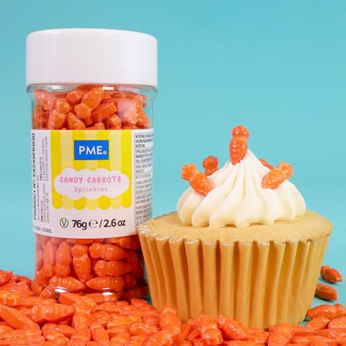PME Sprinkles para Pascua - Zanahorias de Caramelo (60g)