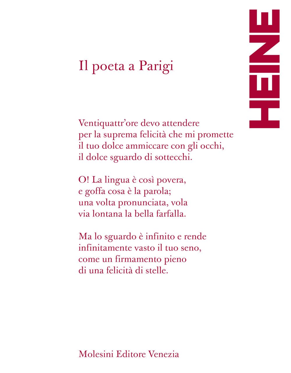 Il Poeta A Parigi. Poesie Scelte 1832- 1856 - 4