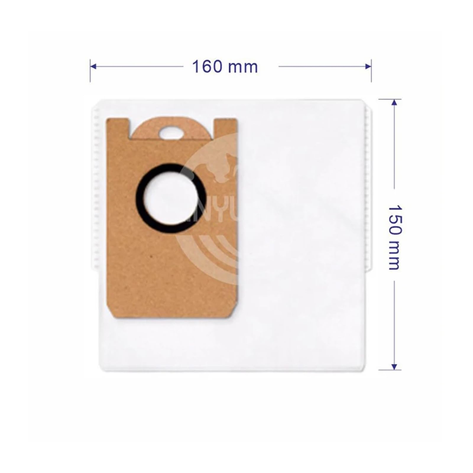 Bolsa For Polvo De Tela No Tejida Compatible con Aspiradora Lenovo, Repuestos Profesionales De Alta Capacidad(10PCS)