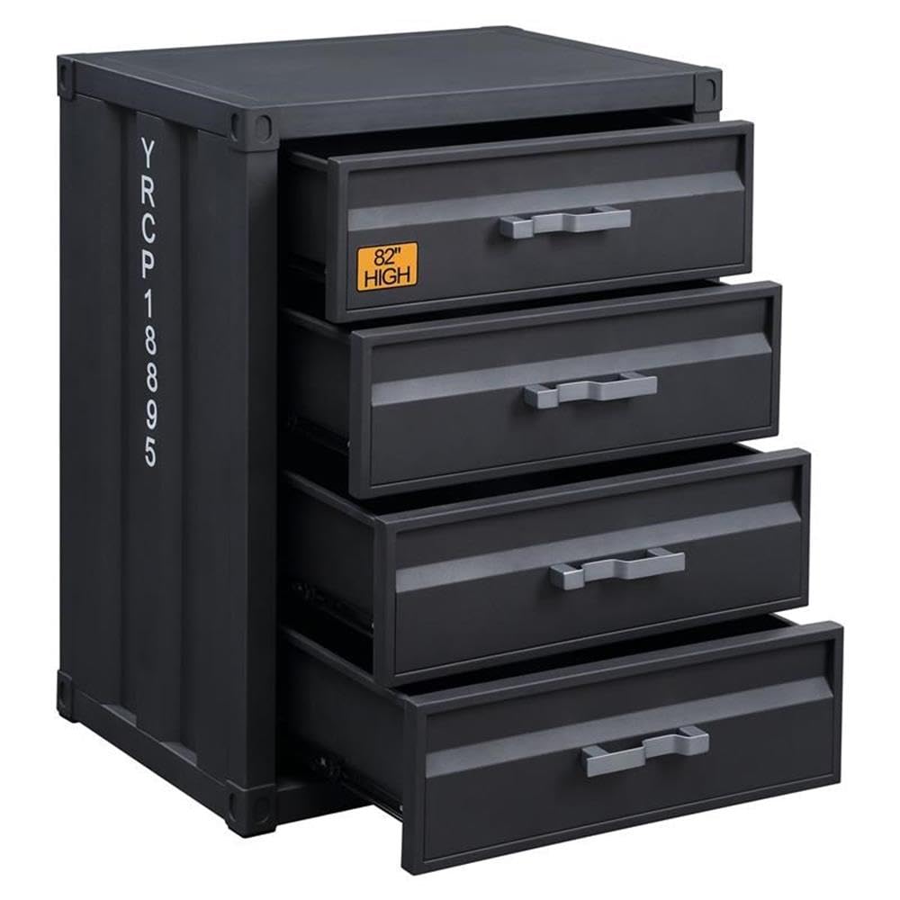 専用【ACME FURNITURE】 Amazon.com: Acme Cargo Container Style Rectangular 4-Drawer