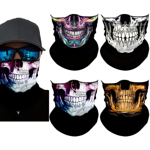 Neck Gaiter Mask,UV Protection Bandana Gator Face Cover Covering Mask,Tube Scarf,Neck Warmer Balaclava,Headband