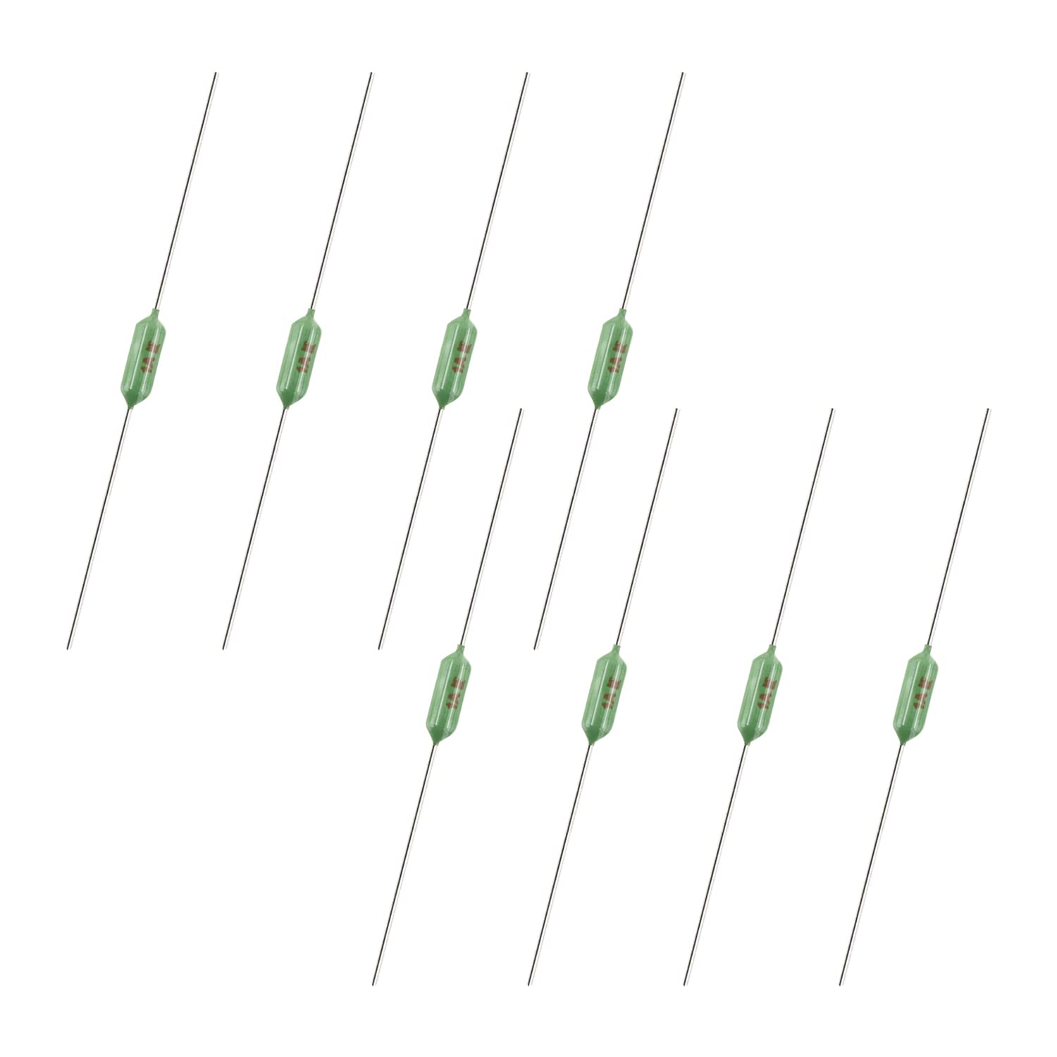 Fielect20Pcs Pico Fuse 125V 1A Fast Blow Fuse Resistance Type No self-Recovery Fuse for Telecom Communication