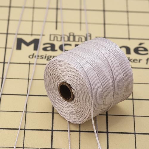 Cable de cuentas S-LON Blush de 77 YD: hilo de nylon para macramé 7
