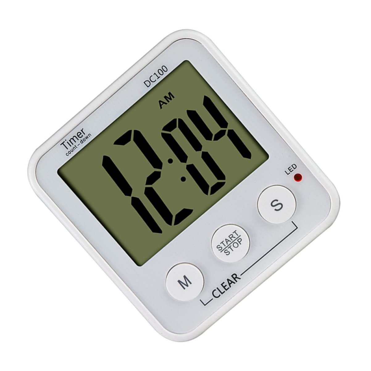 Amosfun 2 Piezas Temporizador de Cocina Digital Kitchen Timer cronometro Digital cronometros Deportivos Egg Timer Temporizador de Escritorio cronómetro Contador regresivo