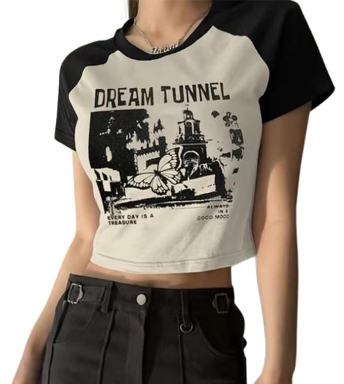 DRAXSTAR Women Stylish Crop Top | Short Length Stretchable Casual Top for Girls & Women | Trendy