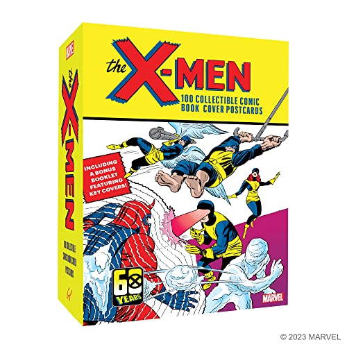  X-Men 100 Collectible Comic Book Cover Postcards