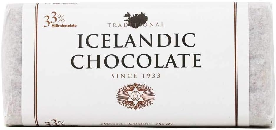 Noi Sirius - 33% Icelandic Milk Chocolate Two-Bar Pack, 7oz (200g)