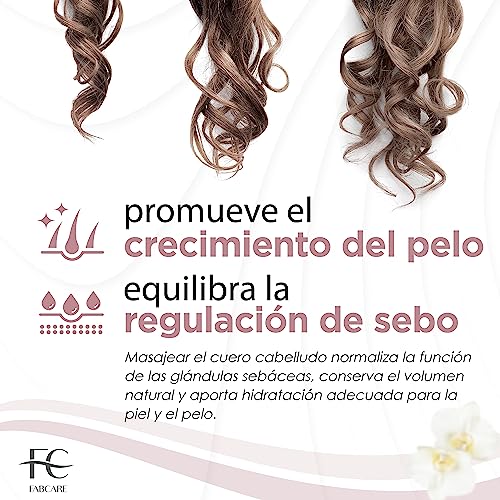 Miniatura 4 de Fabcare Cepillo Cuero Cabelludo Masajeador Cuero Cabelludo Paja Trigo Y Silicona Cepillo Exfoliante Capilar Pelo Húmedo Y Mojado Masajeador Cabeza Crecimiento Capilar, Limpieza Y Sequedad