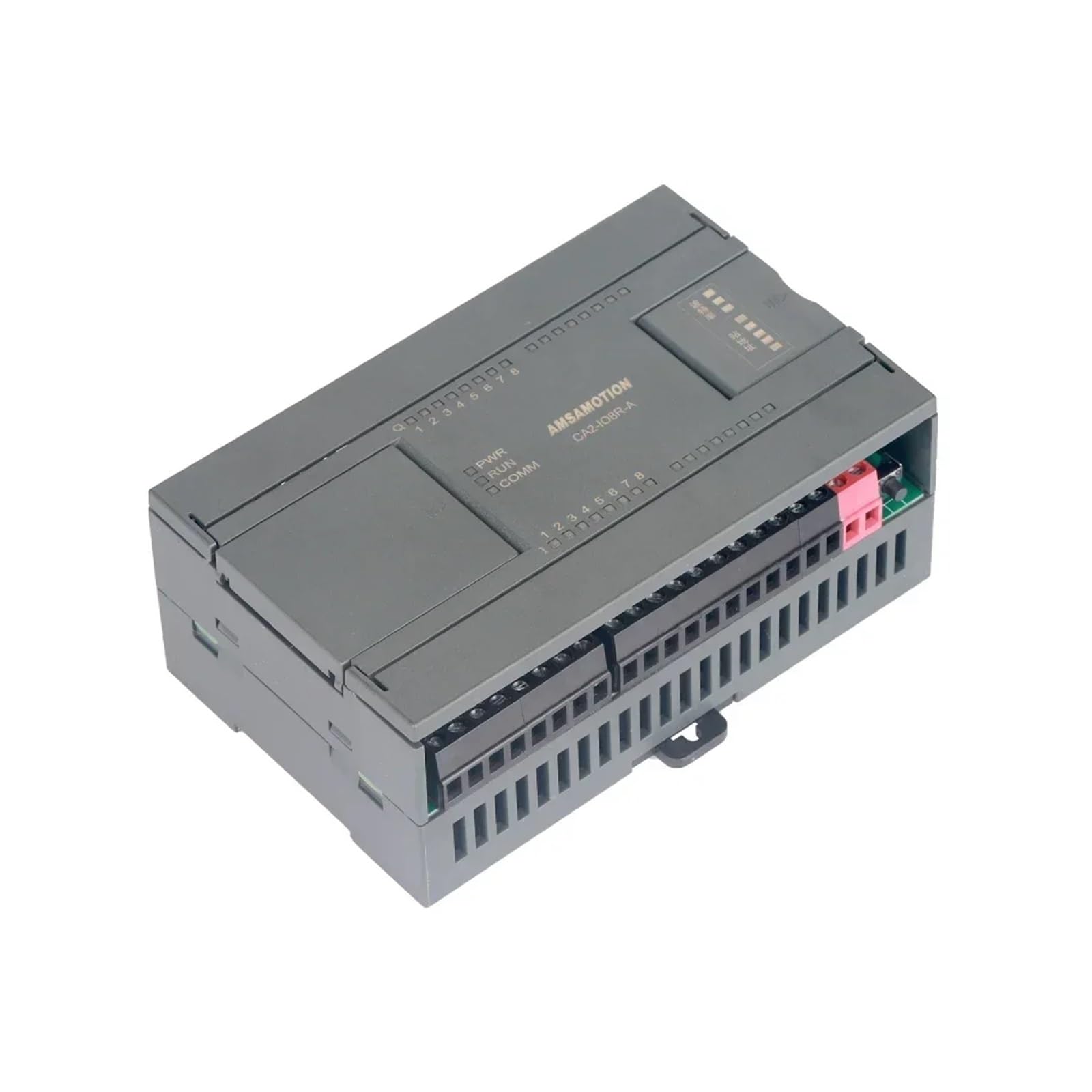 CANopen CAN Bus Module IO distribué à distance Transistor de relais industriel analogique RS485 for Sch ~ eider Delta Xinje PLC IOT(CA2-IO16T)