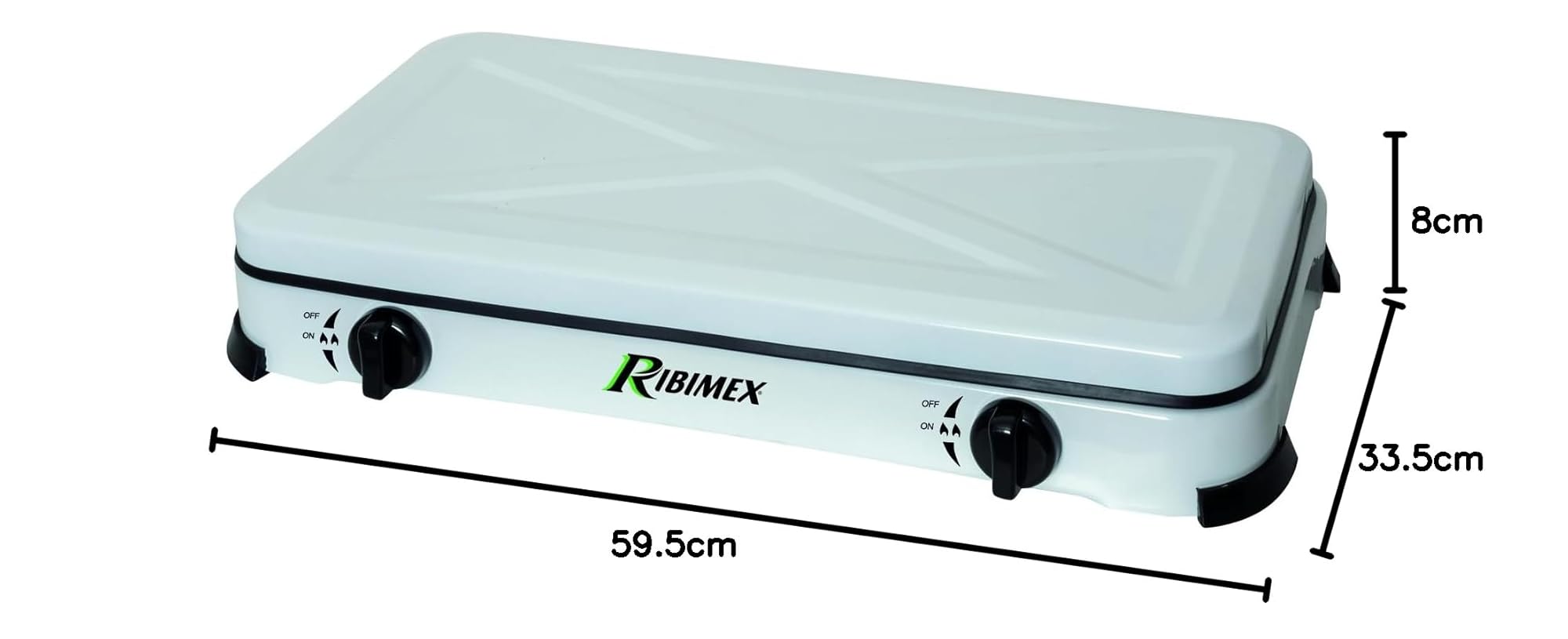 RECHAUD RIBIMEX PRF350 2 luces de gas