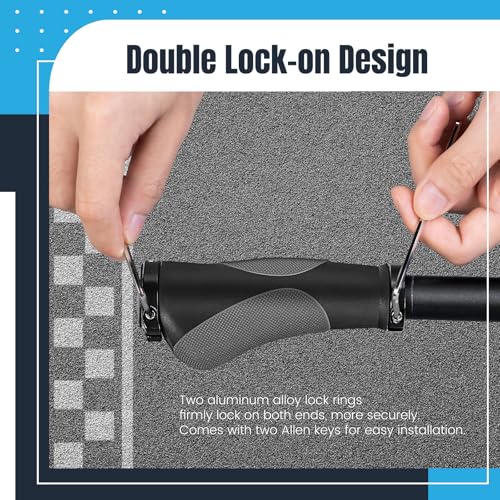 PRUNUS Ergonomic Double Lock-On Grips