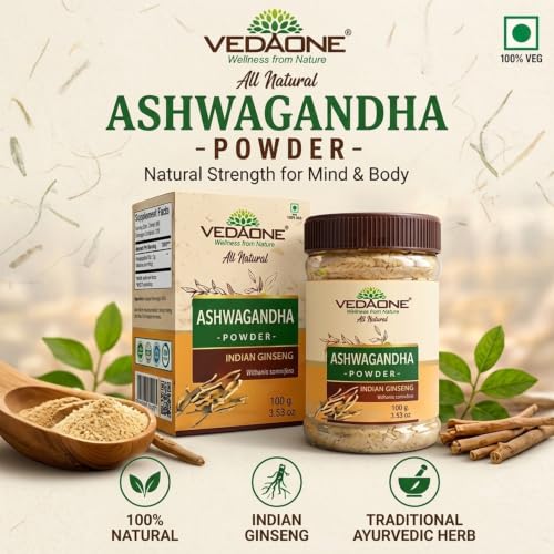 Image of Natural Ashwagandha (Indian Ginseng) Powder - 100g