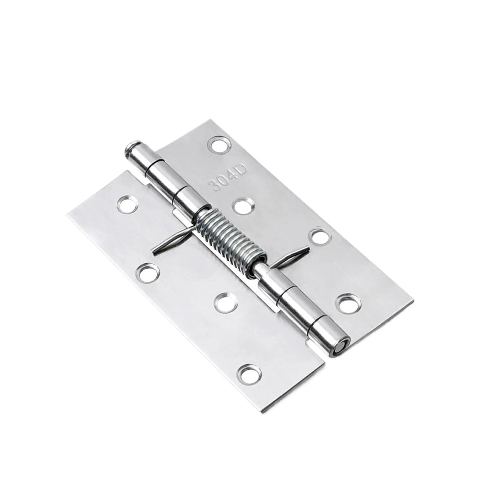 Charnière à ressort en acier inoxydable de 4 pouces pour fermeture automatique de porte