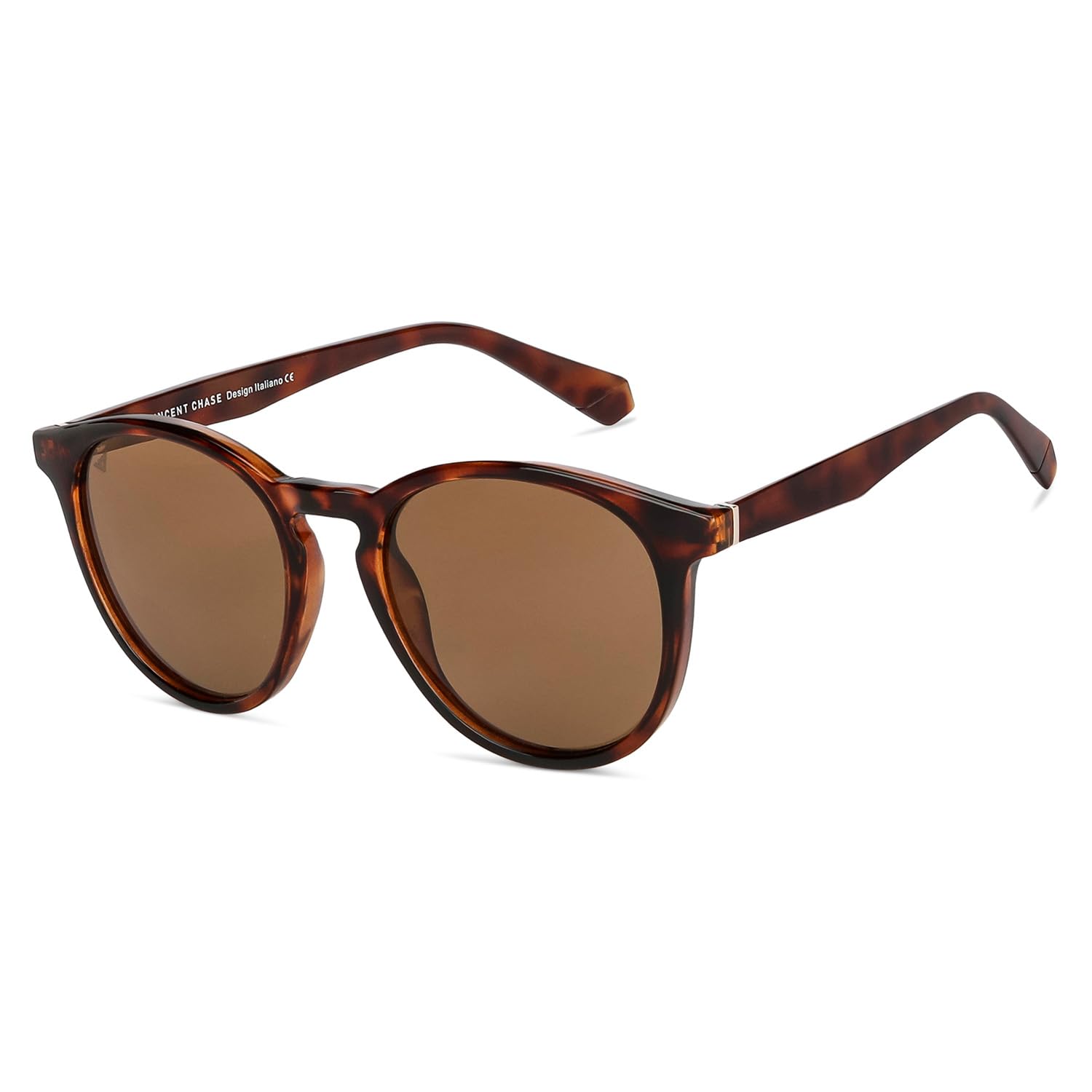 VINCENT CHASE EYEWEARUnisex Adult By Lenskart | Full Rim Round | Polarization And 100% Uv Protected | VC S13972 Sunglasses