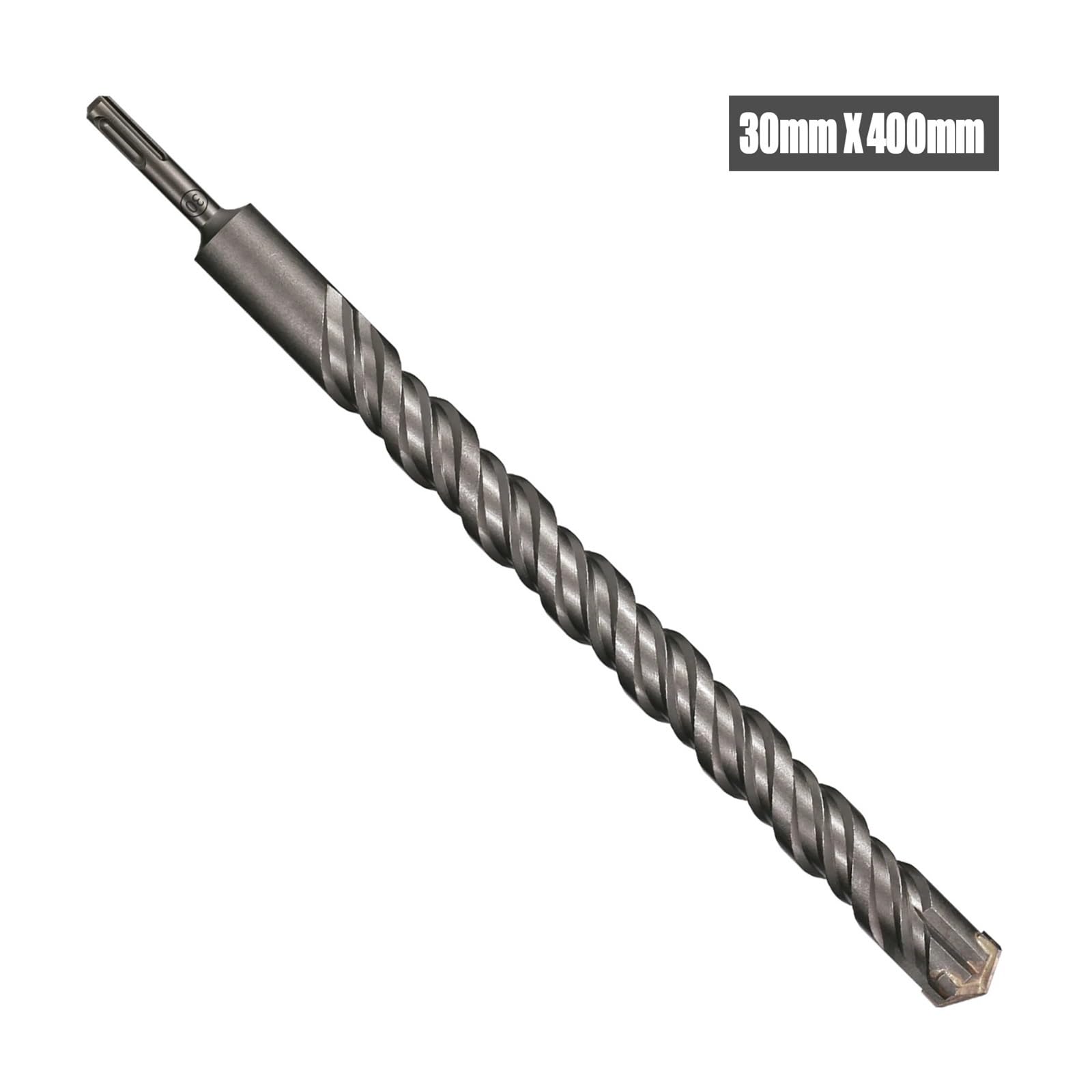 1 szt. 8-30 mm SDS Plus Bit do betonu, głowica tnąca krzyżowa, podwójny młotek świdrowy, 400 mm, cegła ścienna, elektryczny młot murarski(400mmX30mm)