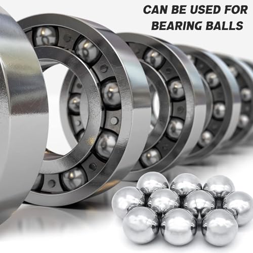 Image of 10pcs 1 inch Chrome Steel Bearing Balls 25.4mm Steel Ball Precision Bearings