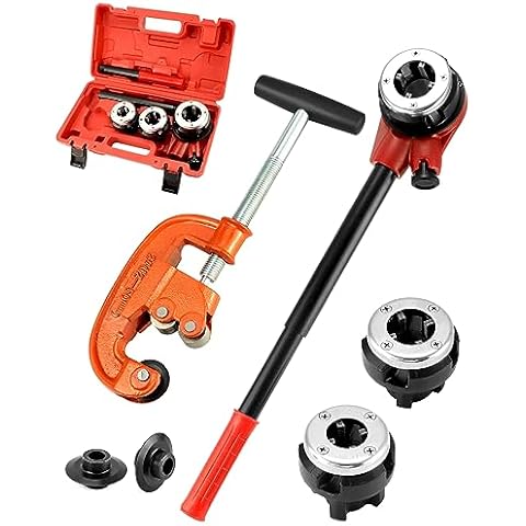 QWORK Heavy Duty Pipe Thread Kit Cover